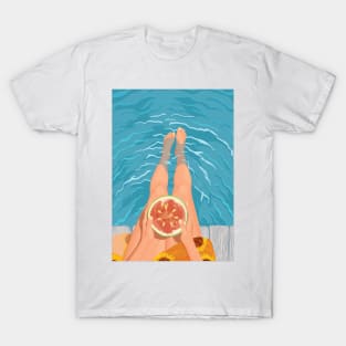 Watermelon Summer Beach Vibes T-Shirt